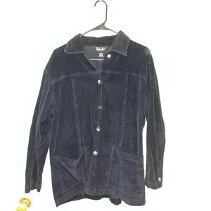 Rafaella Dark Corduroy Jacket